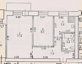 Миниатюра 2к, 3/9 К, Россия, Воронеж, улица Космонавта Комарова, 13, 45 кв.м