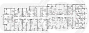Миниатюра 1-комнатная квартира, 39.42кв.м