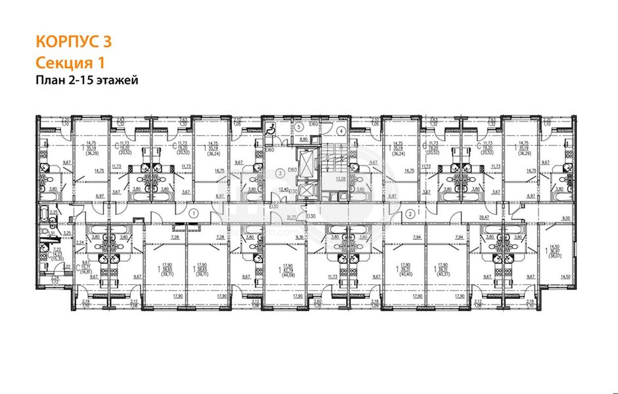 квартира-студия, 15,9кв.м.