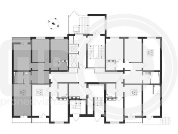Миниатюра 3-комнатная квартира, 88.7кв.м
