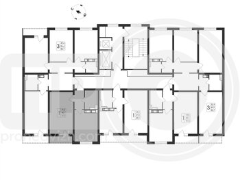 Миниатюра 1-комнатная квартира, 41.5кв.м