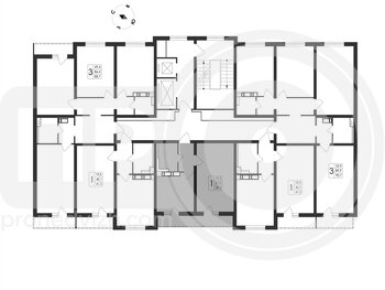 Миниатюра 1-комнатная квартира, 39.9кв.м
