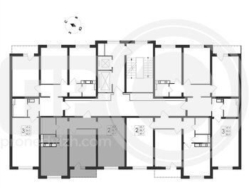 Миниатюра 2-комнатная квартира, 60.1кв.м