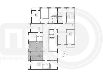 Миниатюра 1-комнатная квартира, 34.9кв.м