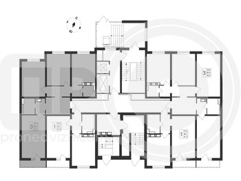 Миниатюра 3-комнатная квартира, 87.3кв.м