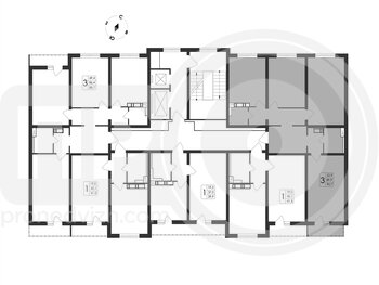 Миниатюра 3-комнатная квартира, 90.7кв.м
