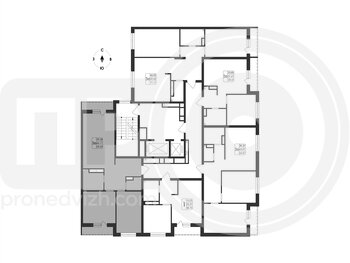 Миниатюра 3-комнатная квартира, 69.65кв.м