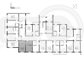 Миниатюра 1-комнатная квартира, 37.4кв.м
