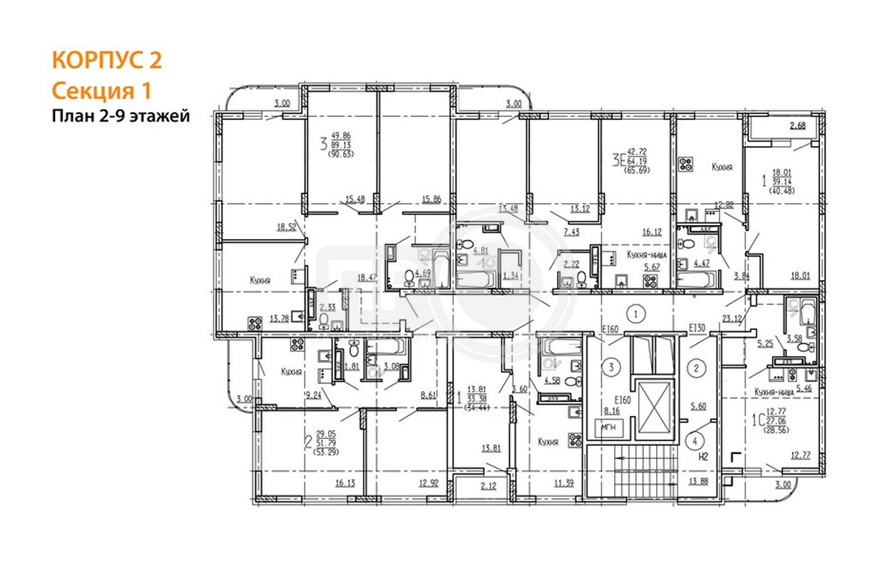 квартира-студия, 28,51кв.м.