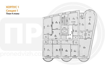 Миниатюра 2-комнатная квартира, 84.6кв.м