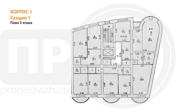 Миниатюра 2-комнатная квартира, 84.9кв.м