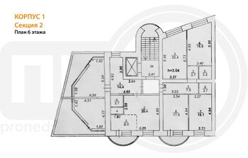 Миниатюра 3-комнатная квартира, 88.6кв.м