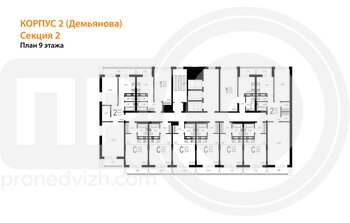 Миниатюра квартира-студия, 30,84кв.м.
