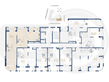 Миниатюра 3-комнатная квартира, 103.35кв.м