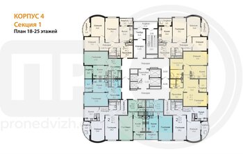 Миниатюра 2-комнатная квартира, 92.8кв.м