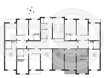 Миниатюра 2-комнатная квартира, 60.1кв.м