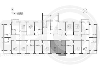 Миниатюра 1-комнатная квартира, 38.4кв.м