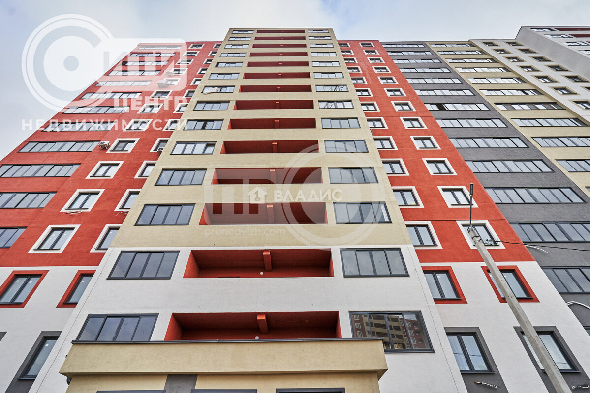 2к, 12/15 К, Россия, Воронеж, Цимлянская улица, 10В, 56.7 кв.м