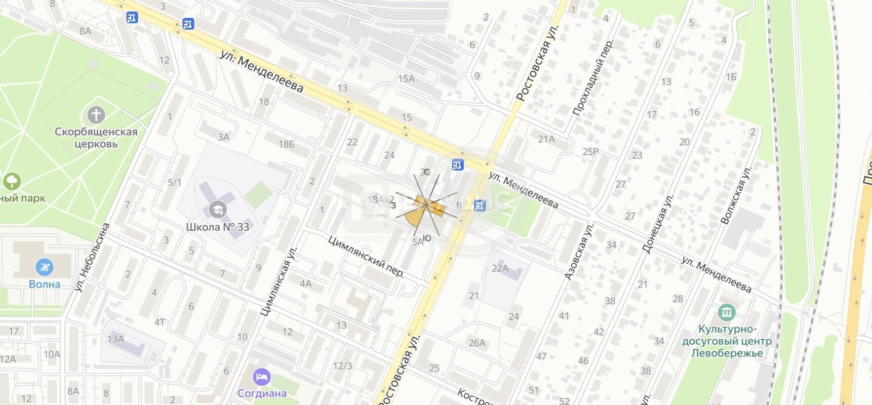 0к, 9/15 П, Россия, Воронеж, Ростовская улица, 18Ак1, 14.2 кв.м