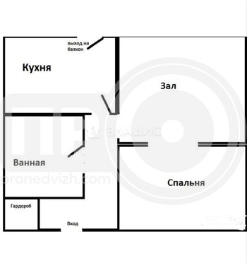 Миниатюра 2к, 15/16 К, Россия, Воронеж, переулок Здоровья, 90Г, 51 кв.м