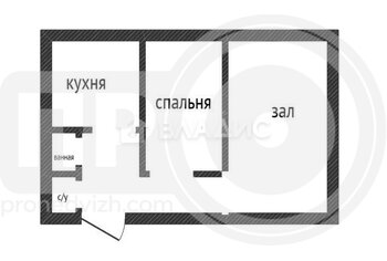 Миниатюра 2к, 9/17 М, Россия, Воронеж, квартал Троицкий, жилой массив Олимпийский, 12, 61.3 кв.м