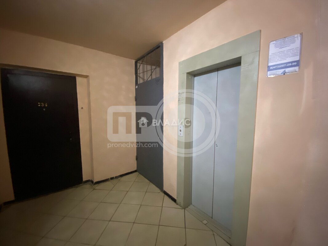 1к, 1/10 П, Россия, Воронеж, улица 9 Января, 233/32, 43 кв.м