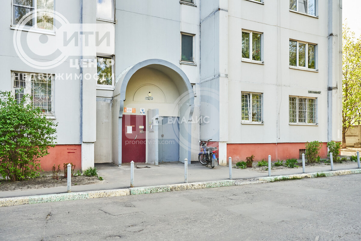 3к, 1/10 П, Россия, Воронеж, улица 45-й Стрелковой Дивизии, 62А, 68.7 кв.м