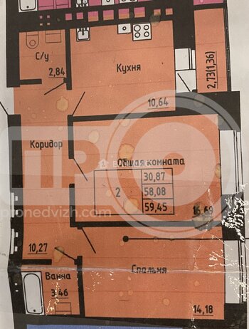 Миниатюра 2к, 8/10 К, Россия, Воронежская область, Семилуки, улица 25 лет Октября, 11, 60 кв.м