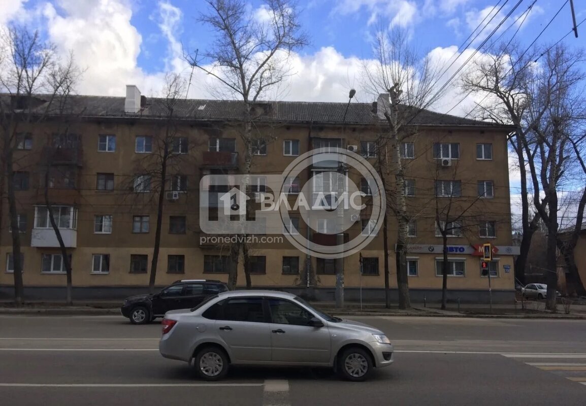 2к, 1/4 К, Россия, Воронеж, проспект Труда, 73, 41 кв.м