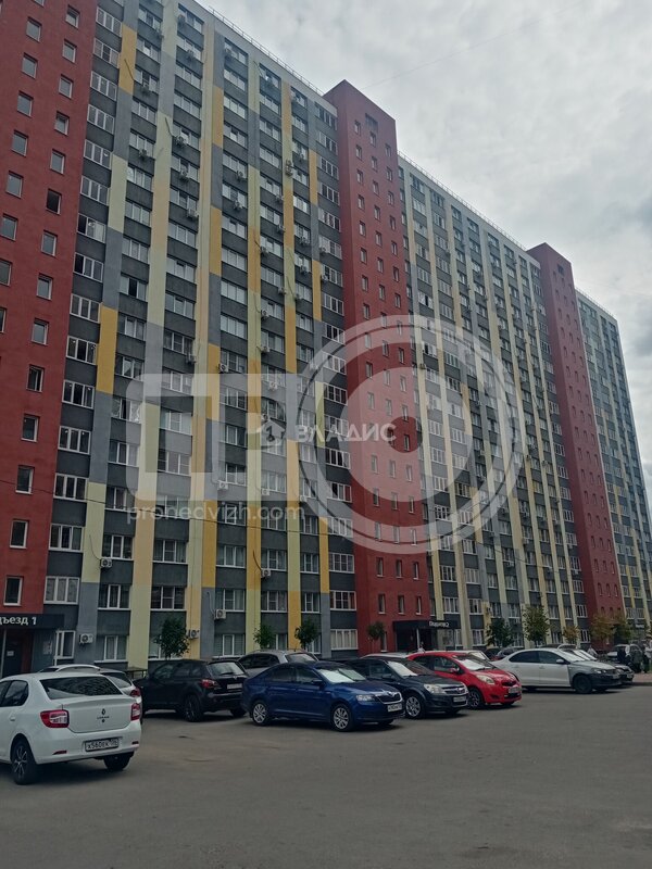 1к, 16/19 П, Россия, Воронеж, улица Фёдора Тютчева, 93/2, 37.6 кв.м