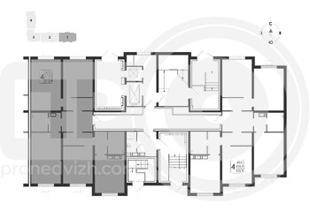 Миниатюра 4-комнатная квартира, 112.9кв.м