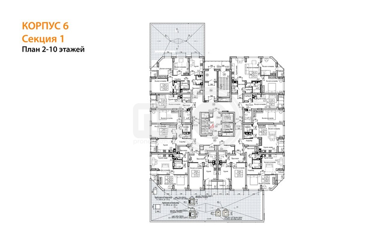 квартира-студия, 28,7кв.м.
