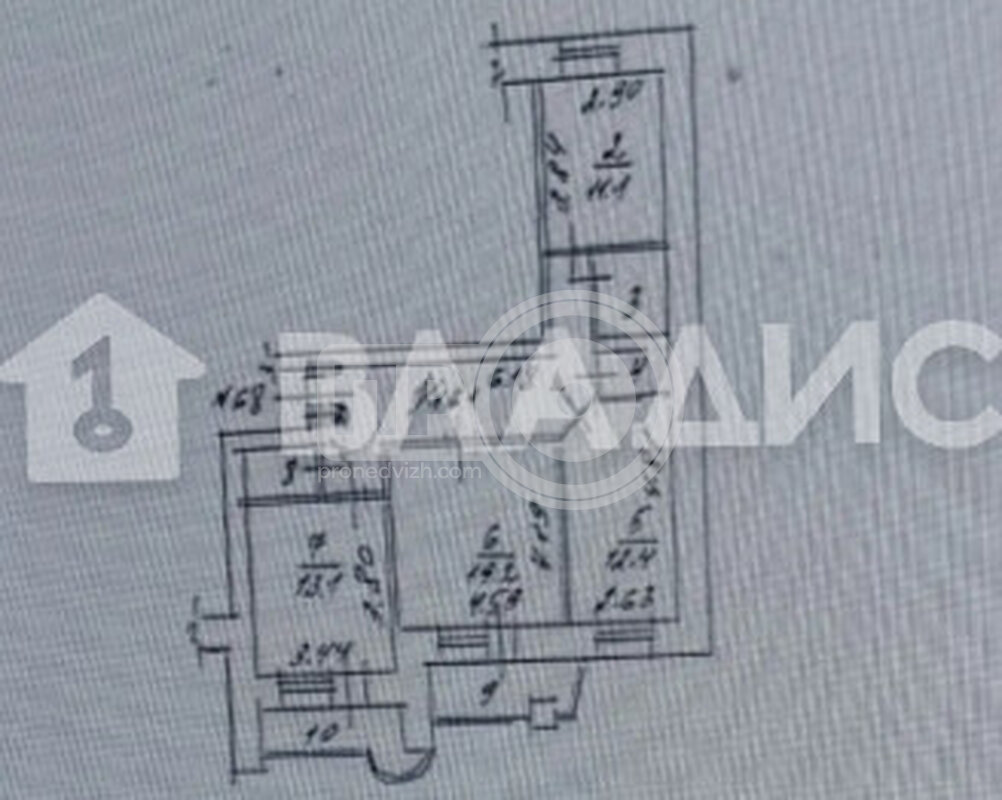 3к, 8/9 К, Россия, Воронеж, улица Курчатова, 22, 79.2 кв.м