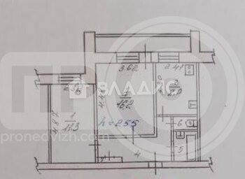 Миниатюра 2к, 8/9 К, Россия, Воронеж, улица Матросова, 127, 47.5 кв.м