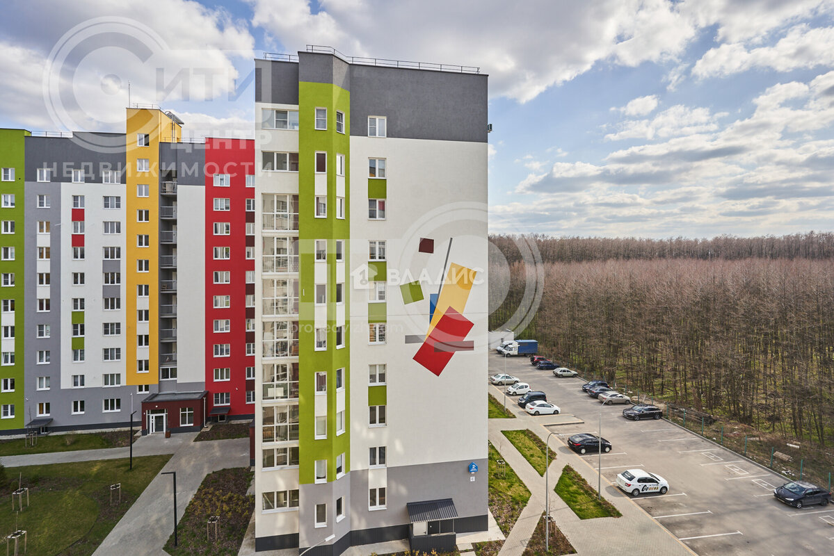 1к, 7/10 П, Россия, Воронежская область, село Новая Усмань, бульвар Художников, 2В, 41.9 кв.м