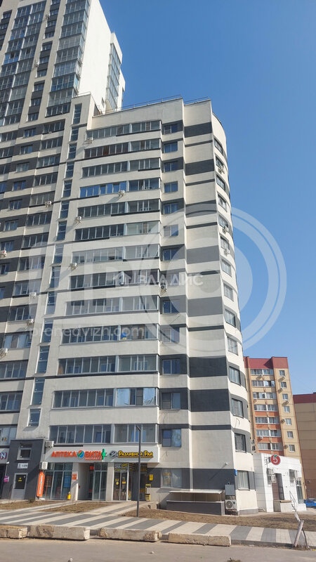 1к, 19/25 М, Россия, Воронеж, улица 9 Января, 233/40, 41.1 кв.м
