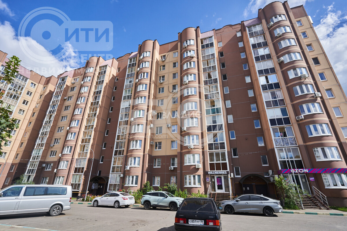 1к, 9/10 П, Россия, Воронеж, Острогожская улица, 164/1, 40 кв.м