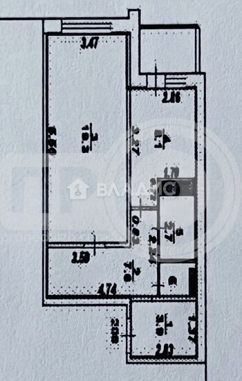 Миниатюра 1к, 6/10 П, Россия, Воронеж, улица Шишкова, 146В, 42.9 кв.м
