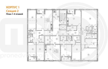 Миниатюра 2-комнатная квартира, 109.89кв.м