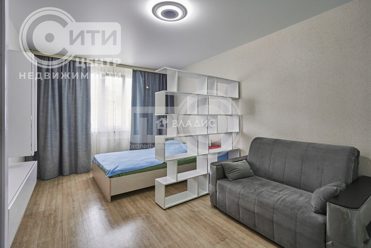 1к, 12/17 П, Россия, Воронеж, улица Адмирала Чурсина, 18, 38 кв.м