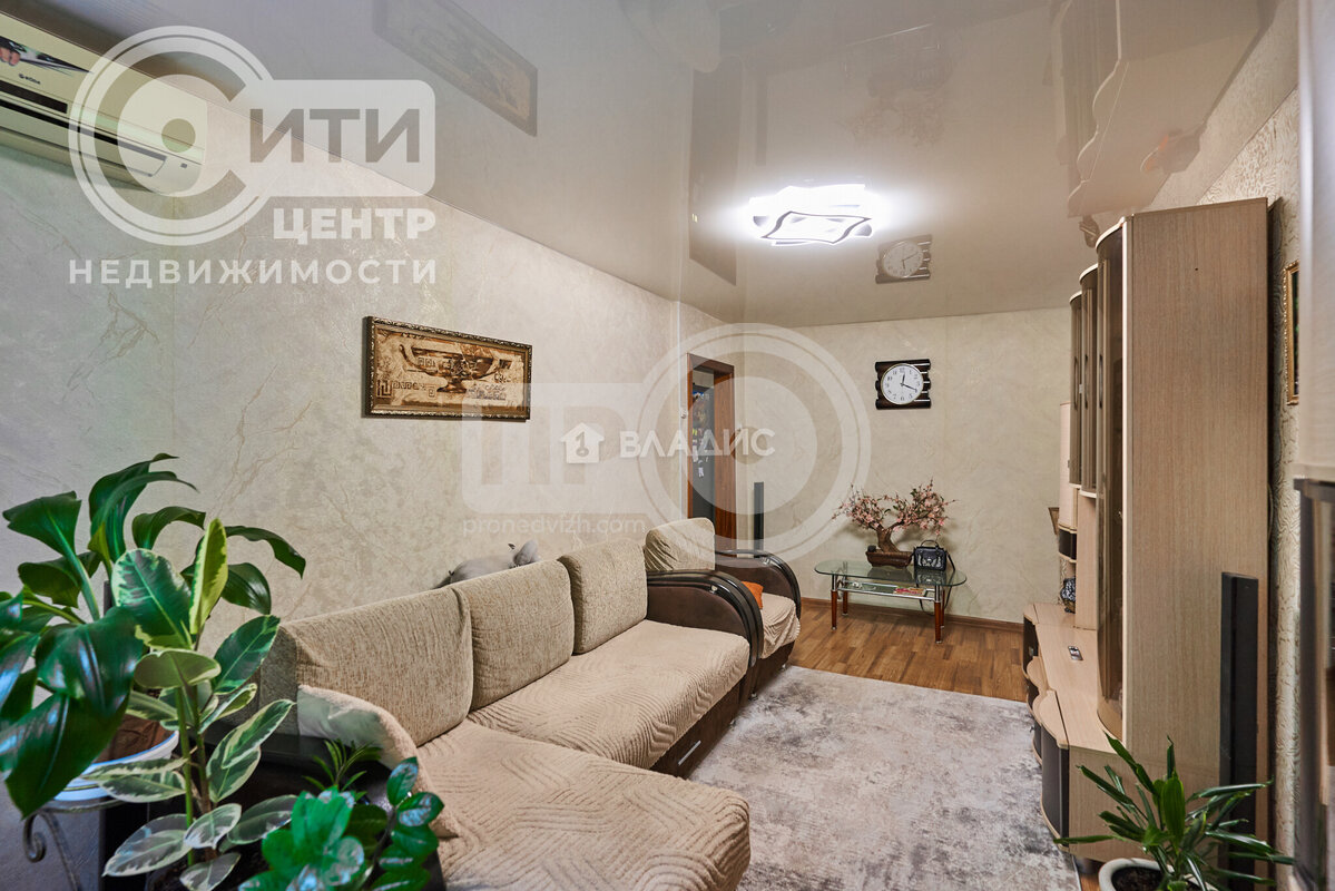 2к, 4/5 К, Россия, Воронеж, улица Богдана Хмельницкого, 56Д, 44.3 кв.м