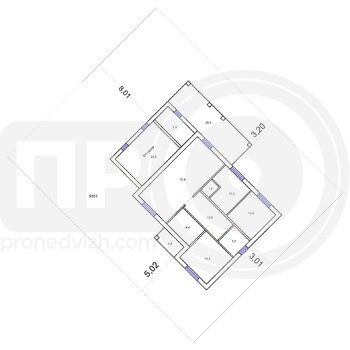 Миниатюра 3-комнатная квартира, 180кв.м