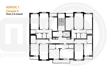 Миниатюра 2-комнатная квартира, 70.5кв.м