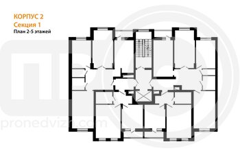 Миниатюра 3-комнатная квартира, 89.3кв.м
