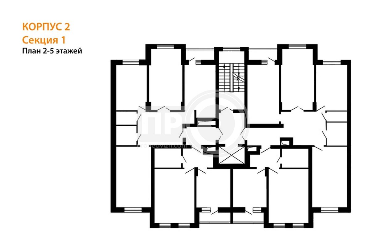 3-комнатная квартира, 89.3кв.м