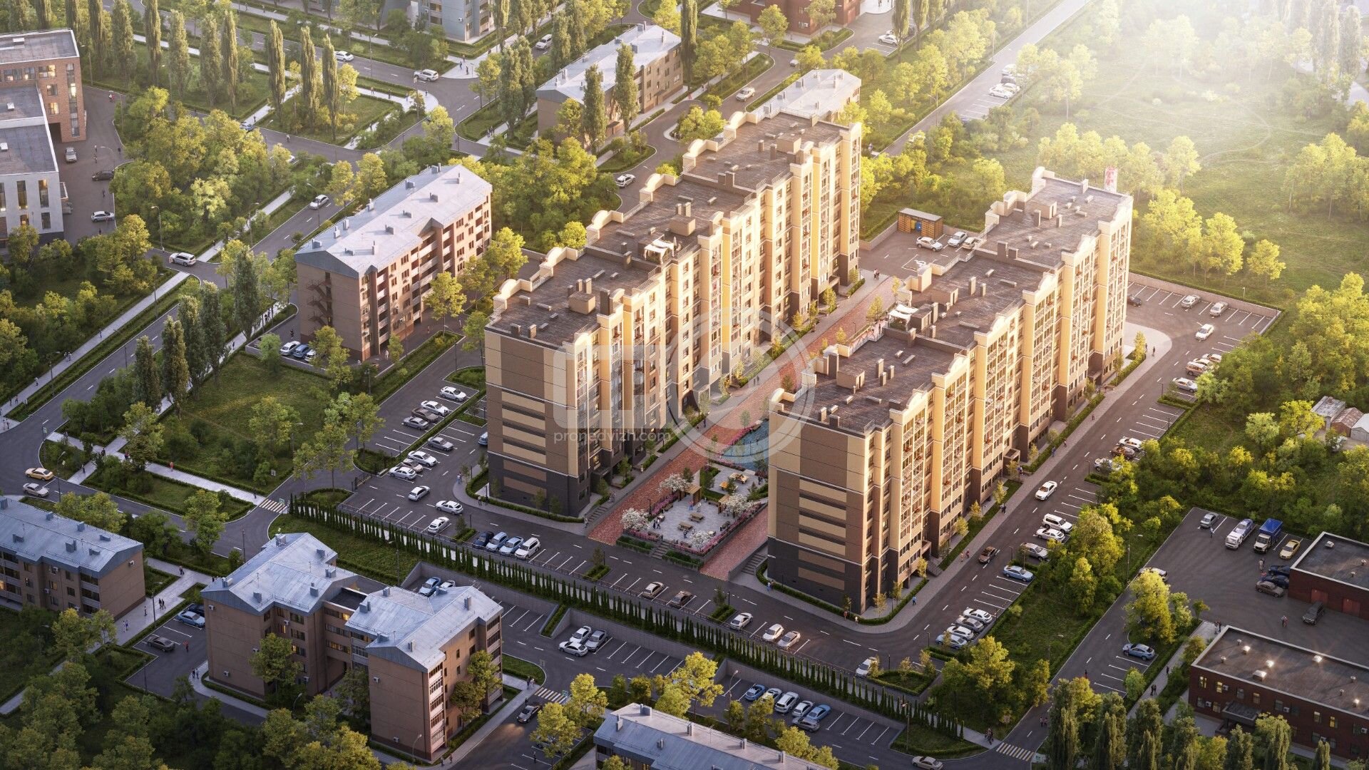 ЖК Рябиновый Богучар план-схема